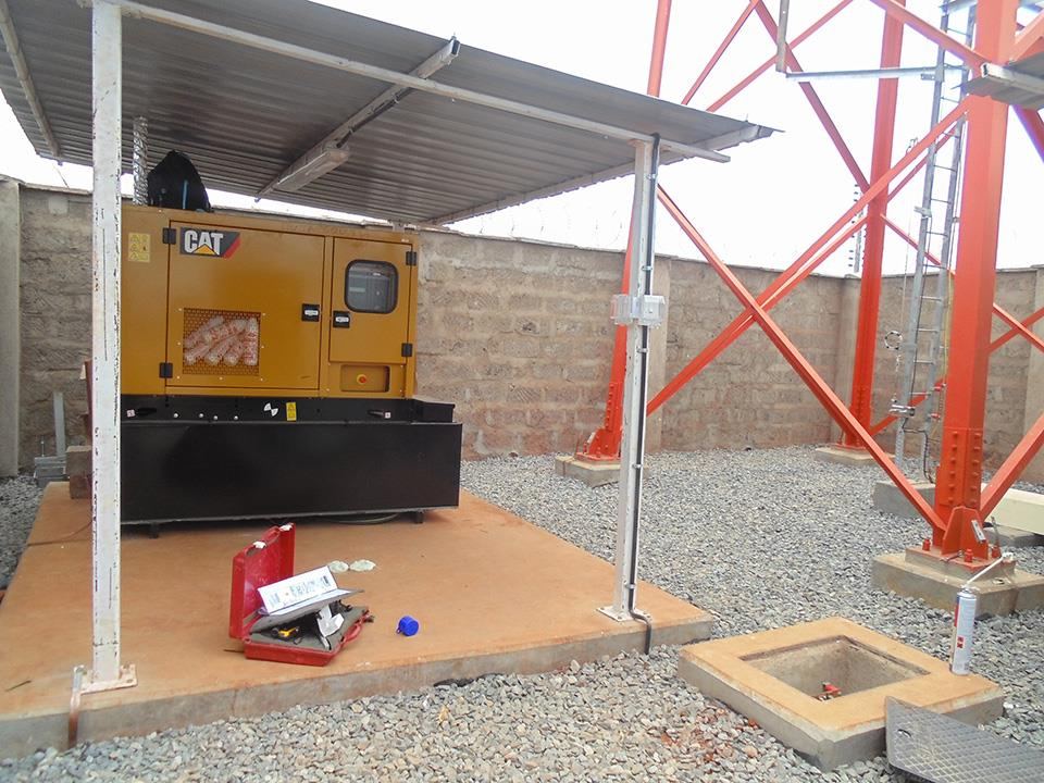 Telecom site power and civil works